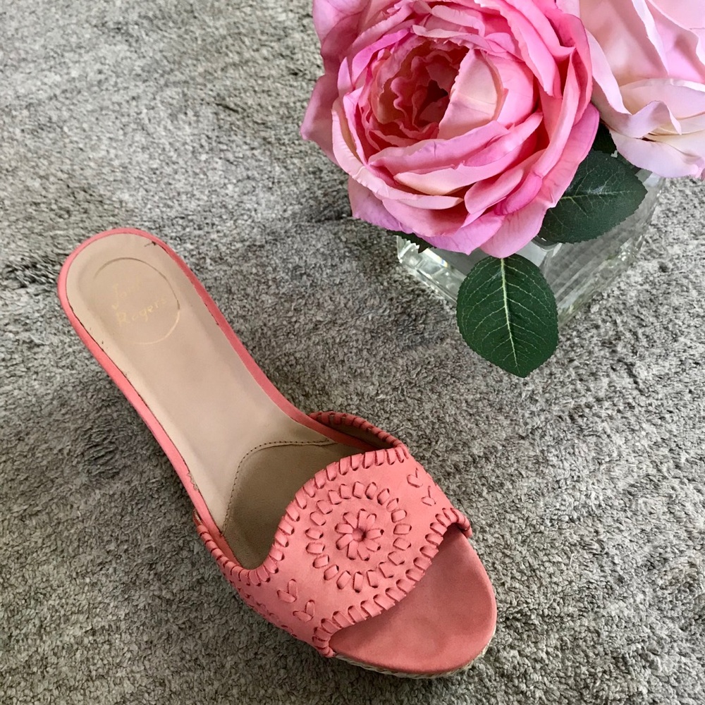Jack Rogers Barcelona Wedge Coral